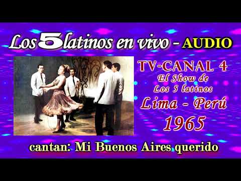 Mi Buenos Aires Querido - Estela Raval Con 5 Latinos