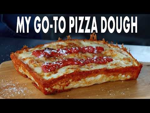 My Favorite Pizza Dough Recipe In Detail -- And Making Two Pizza Styles With It