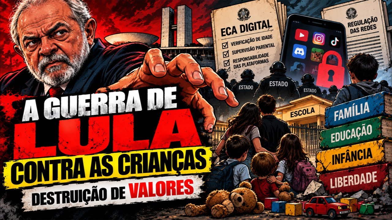 Lula desrespeita meninas e seu governo ameaça futuro das crianças