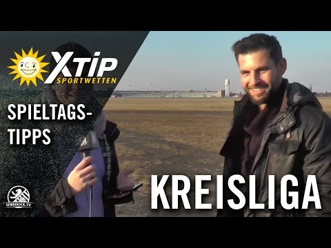 X-TiP Spieltagstipp mit Amir Mohra (Tur Abdin) - 19. Sptg., Kreisliga A, Staffel 1 | SPREEKICK.TV