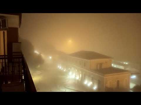 19/02/2022, nebbia fitta / thick fog, Gioia del Colle, Puglia / Apulia, Italy