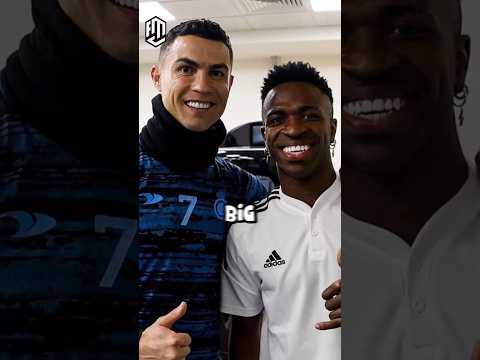 Cristiano Ronaldo Inspired Vinicius Jr 🤝⚽️