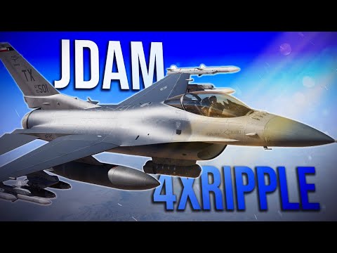 F-16C Viper Ripple Attack on 4 Markpoints Tutorial | DCS World [Outdated]