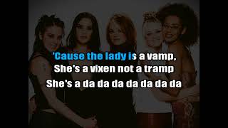 Spice Girls - The Lady Is A Vamp (Karaoke)