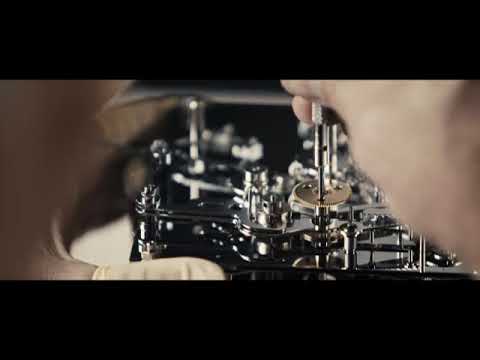 Grandfather clock walnut from Kieninger