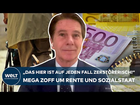 DEUTSCHLAND: „Zerstörerisch! Jeden Tag ein neuer Vorschlag“ – Anda zum Streit um Rente & Sozialstaat