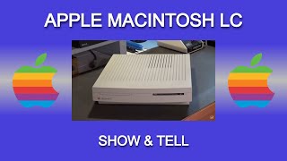My Apple Macintosh LC computer