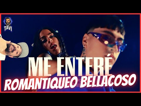 REACCION A Tiago PZK, TINI - Me Enteré (Official Video)