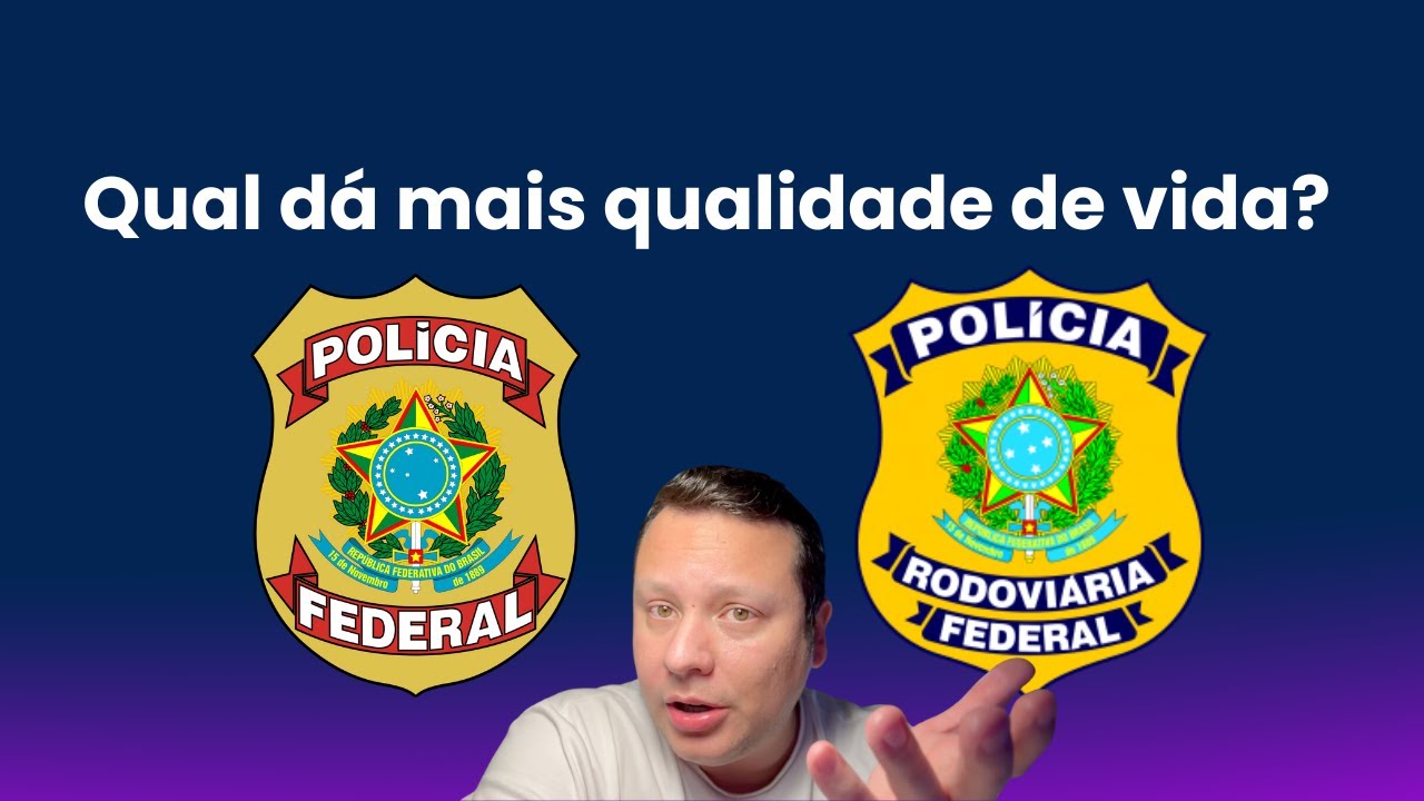 PF ou PRF: salário maior ou 4 dias de folga?