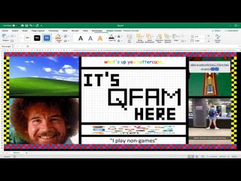 Let's Play Microsoft Excel #2 - Creating A Masterpiece