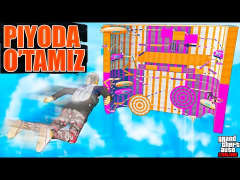 PIYODA SKILL TEST KIM QAYERGACHA BORA OLADI? GTA ONLINE