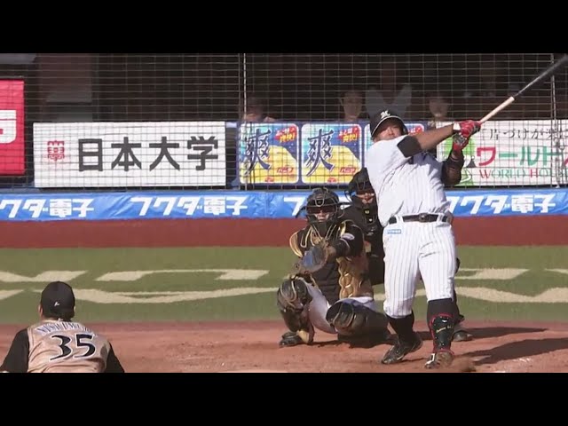 【2回裏】マリーンズ・井上 レフトへ2打席連続タイムリーを放つ!!  2019/9/23 M-F