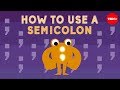 How to use a semicolon - Emma Bryce How to use a semicolon - Emma Bryce