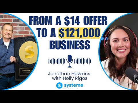 How Jonathan made $121,000 selling ONE $14 product | A systeme.io success story