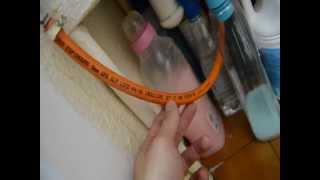 Como cambiar la goma del butano y comprovar fugas de gas