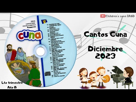Cantos Cuna Completos Diciembre | Lección 3 | Los ángeles cantan a los pastores | Año B 2023 4totrim