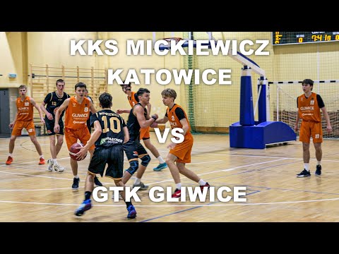 Basketball U17 KKS Mickiewicz Katowice vs GTK Gliwice