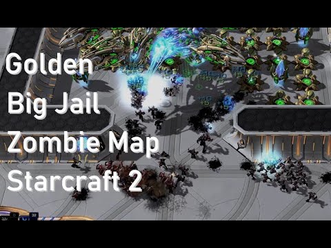 Golden Big Jail - Starcraft 2 - Zombiebounty Extreme Mod
