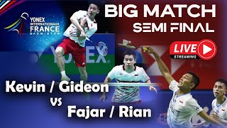 Download lagu FULL MATCH Semifinal French Open 2021 | Kevin Sanjaya Marcus Gideon vs Fajar Alfian Rian Ardianto mp3