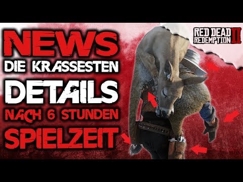 NEWS 30 neue Details bekannt - Red Read Redemption 2 Deutsch Open World Infos