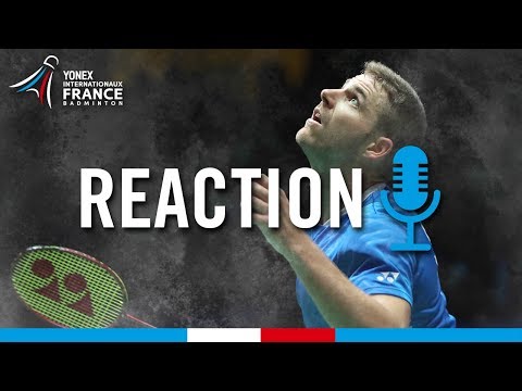 FRENCH OPEN | MS | ROUND 1 | BRICE LEVERDEZ REACTION