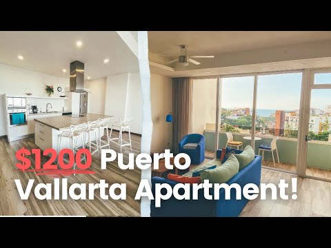 Tour of our $1200 Apartment in Puerto Vallarta, Mexico