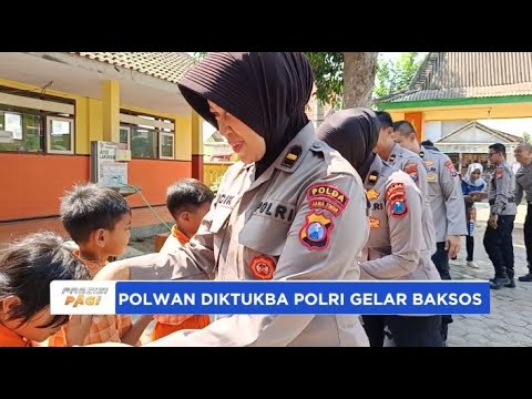 POLWAN DIKTUKBA POLRI GELAR BAKSOS POLRES JEMBER