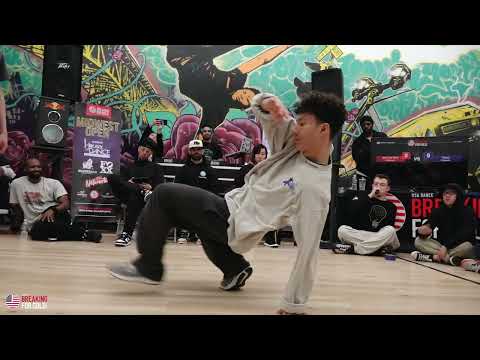 Sam The Man Vs Taino- Teens Top 16 - Midwest Open 2023 -  Breaking For Gold USA