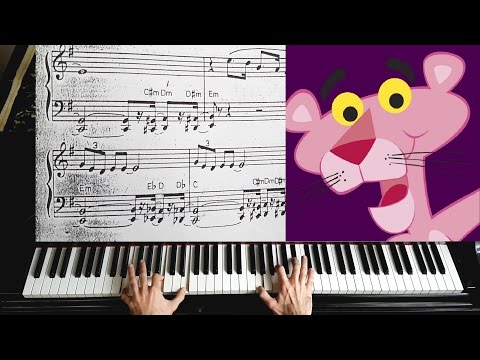 Pink Panther Theme - Piano Tutorial