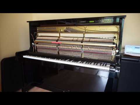 Disklavier plays Duo-Art Piano Roll 6081 Liebestraum