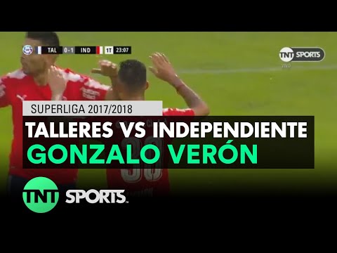 Gonzalo Verón (0-1) Talleres vs Independiente | Fecha 22 - Superliga Argentina 2017/2018