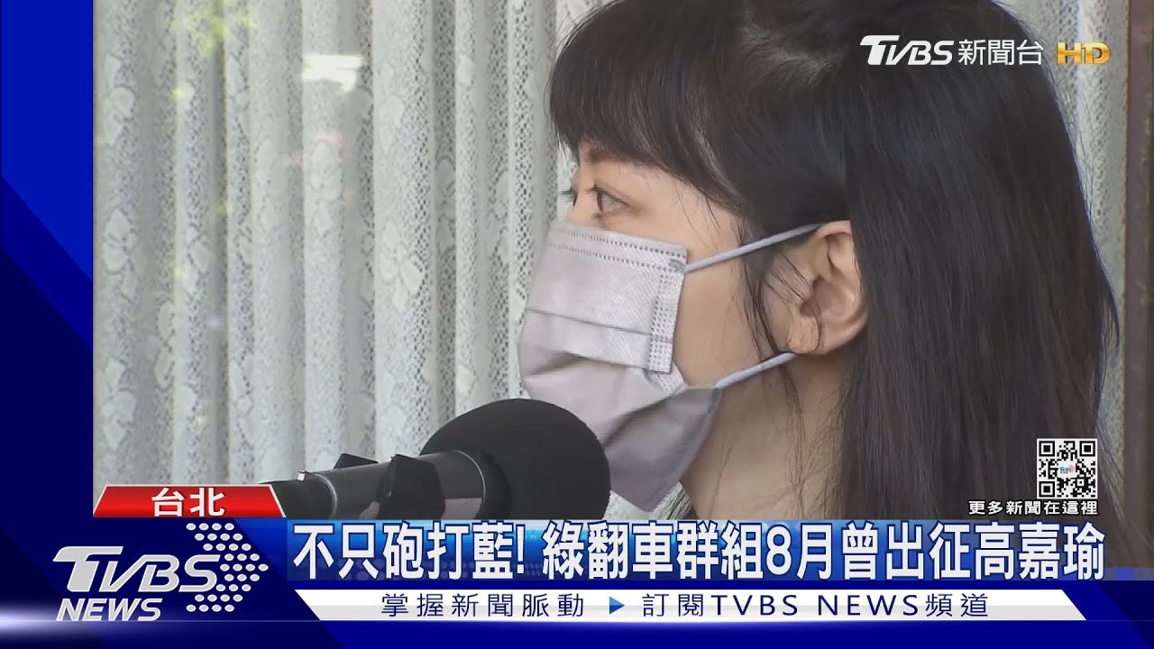 不只砲打藍！綠翻車群組8月曾出征動員高嘉瑜　高：他們蠻可悲的