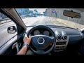 2011 Dacia Sandero Black Line 1 2 75 HP 0 100 POV Test Drive 819 Joe Black