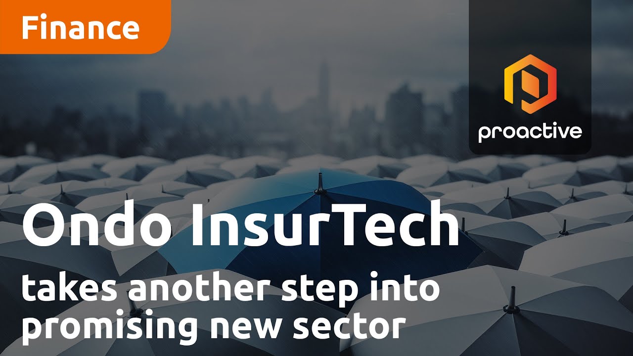 Ondo InsurTech takes another step into promising new sector