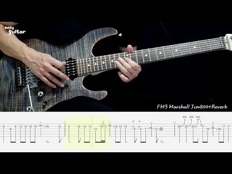 Santana - Smooth Guitar Solo Lesson With Tab(Slow Tempo)
