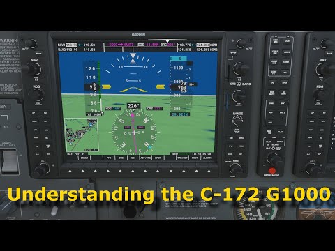 FS2020: The C-172's G1000 Overview/Features & Basic Autopilot - Part 1