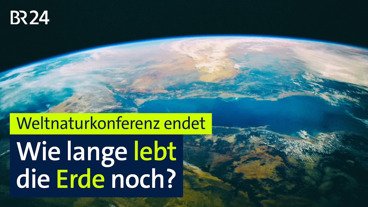 Weltnaturkonferenz endet: Wie lange lebt die Erde noch? | BR24