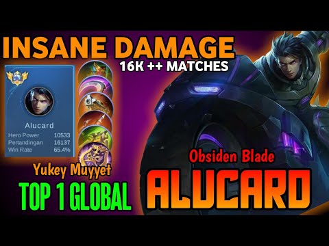 Insane Damage Alucard 16K++ Matches - Top 1 Global Alucard by Yukey Muyyet ~ mobile legends