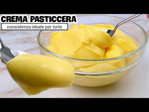 I segreti per una crema pasticcera liscia, lucida e vellutata. Consitenza adatta per farcire torte.