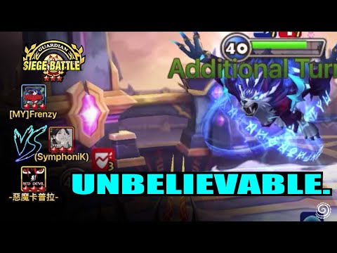 THIS VIGOR DEFENSE is some KIND OF CRAZY -- in Top Tier G3 Siege Battle!