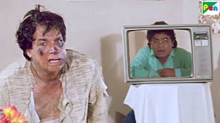 Download lagu Johnny Lever Pranks Kader Khan From Behind The Tv - Juhi Chawla - Saajan Ka Ghar mp3