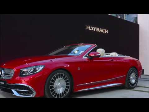 Weltpremiere des Mercedes-Maybach S 650 Cabriolet