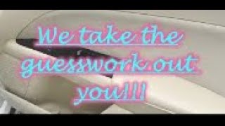 2013-2020 Ford Fusion Door Panel Removal Instructions
