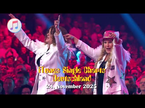 TOP 40: Offizielle iTunes Single Charts Deutschlands - Stand: 24. November 2025