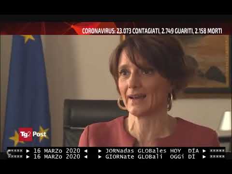 ottima intervista alla ministra Elena Bonetti - TG2 16 marzo 2020 - decreto cura Italia