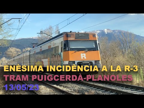 Restablerta la circulació de la línia R3 entre Puigcerdà i Planoles