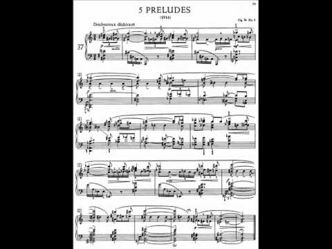 Scriabin 5 Preludes Op.74 - No.1