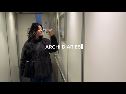 archi diaries ◡̈ | a week in the life as an architecture student at TU Delft