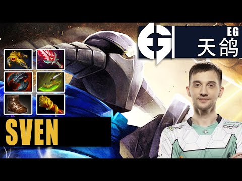 Sven Safelane | EG.Arteezy | RTZ GOD CARRY A COMEBACK GAME - MONSTER SVEN | 7.32c Gameplay Highlight