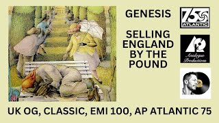 Genesis Selling England By The Pound - AP Atlantic 75 Series Vinyl